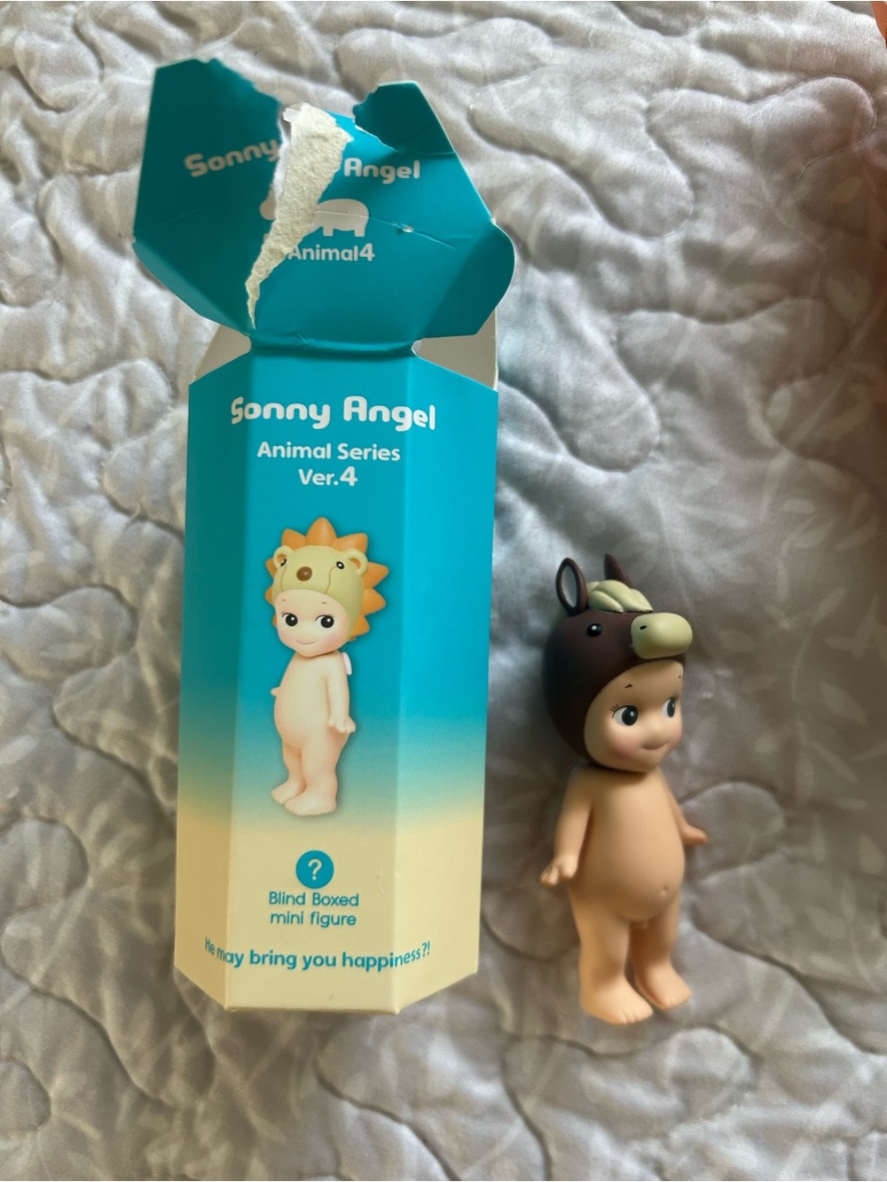 Animal Series Ver.4 Brown Horse Mini Figure - Cute Collectible